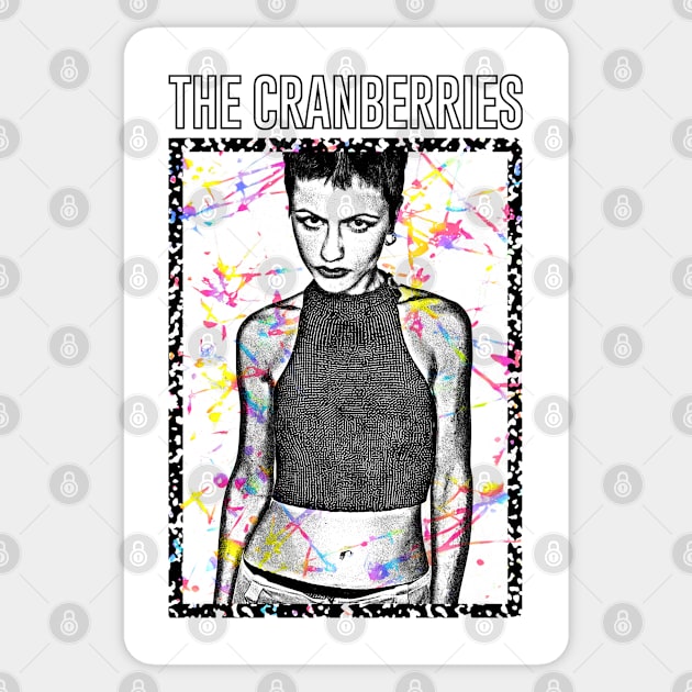 The Cranberries // Original Vintage Look Design Sticker by DankFutura